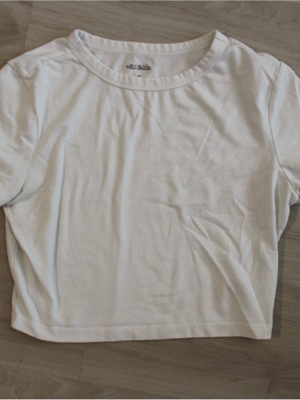 wild fable White Short Sleeve Crewneck Tee